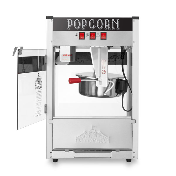 Olde Midway Commercial Tabletop Popcorn Machine Wayfair